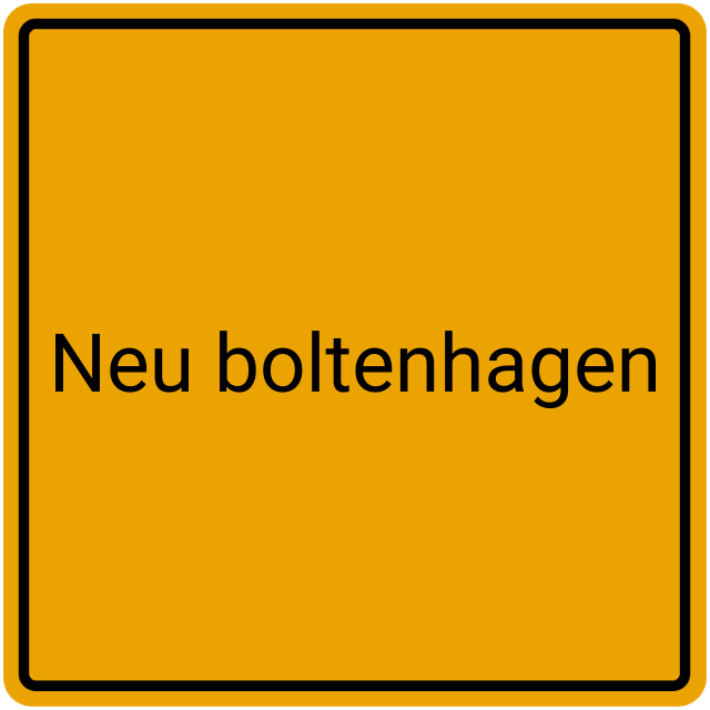 Meldebestätigung Neu Boltenhagen